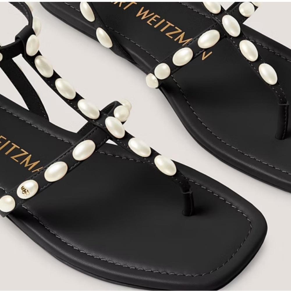 Stuart Weitzman Sandals Pearlita NIB - Picture 3 of 11